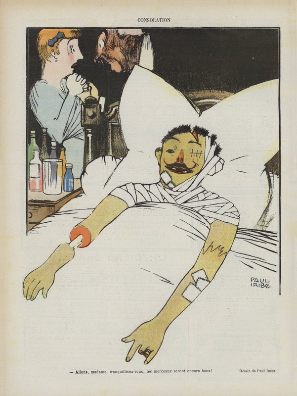 Illustration för Le Rire av Paul Iribe