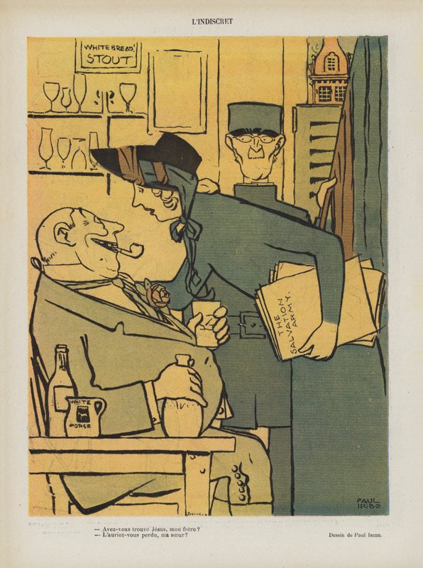 Illustration för Le Rire av Paul Iribe
