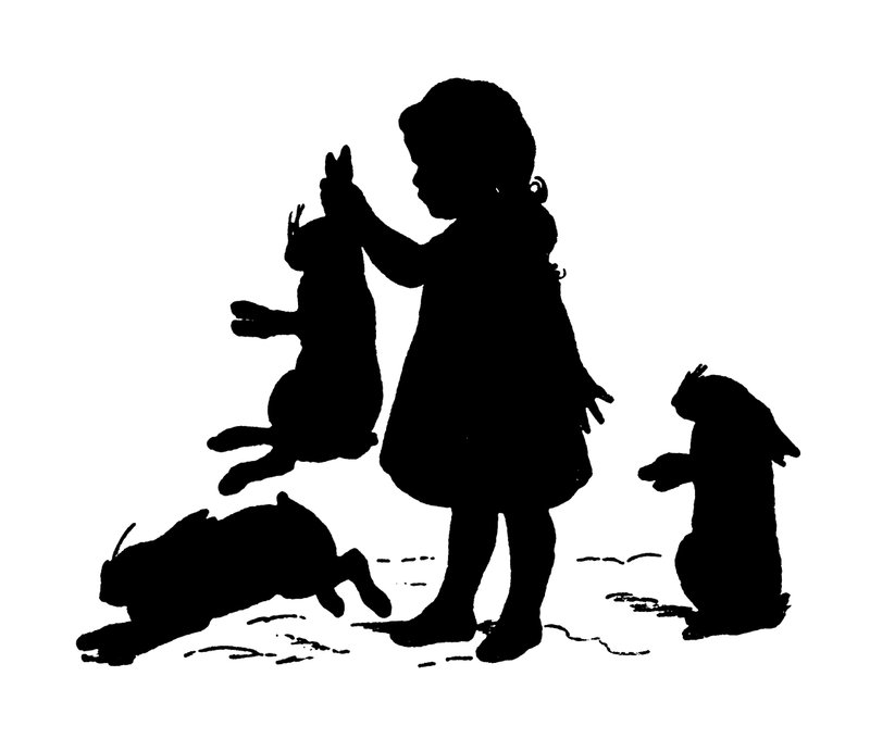 Silhouette av Paul Konewka (litho) av Paul Konewka