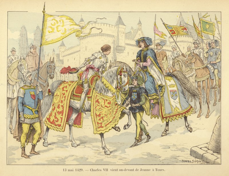 Joan av Arc av Paul de Semant