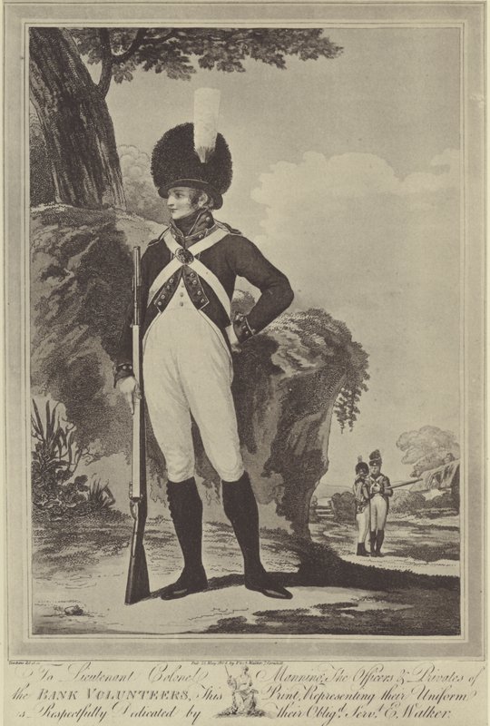 Bankvolontär, 1804 av Peltro William Tomkins
