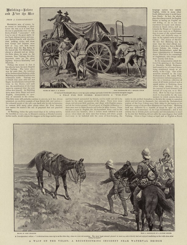Mafeking, före och efter kriget av Percy F.S. Spence