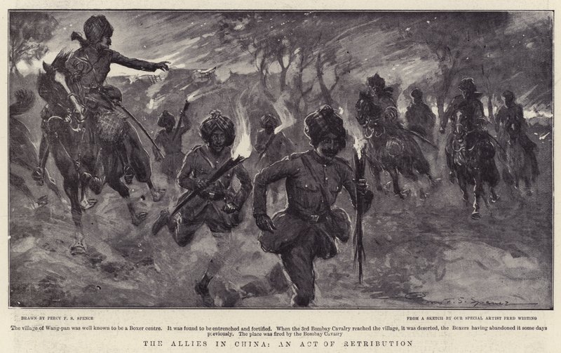 De allierade i Kina, en hämndaktion av Percy F.S. Spence