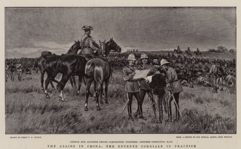 De allierade i Kina, Entente Cordiale i praktiken av Percy F.S. Spence