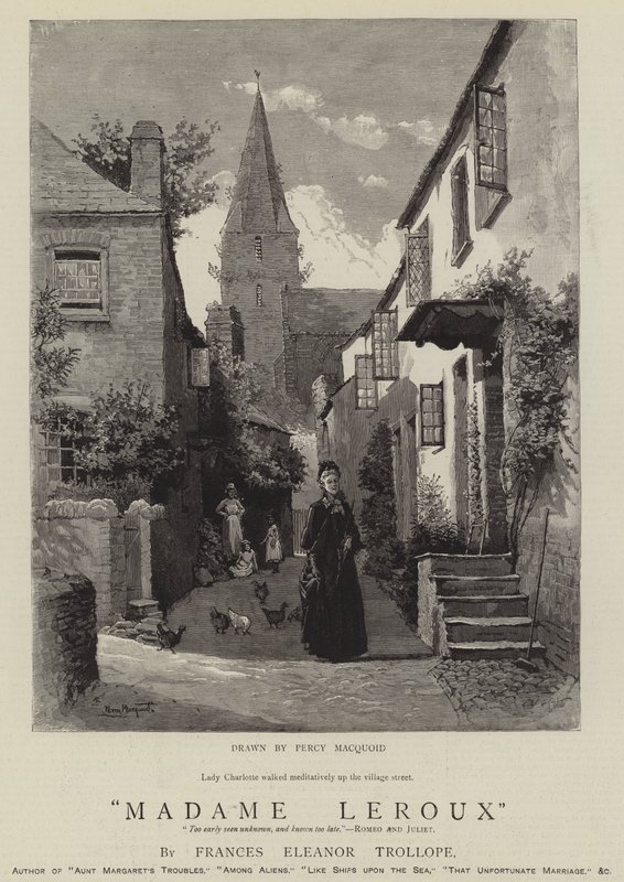 Fru Leroux av Percy Macquoid