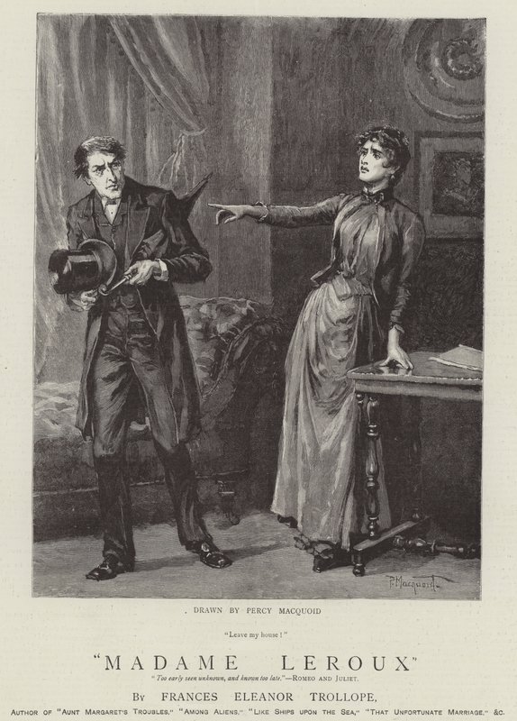 Fru Leroux av Percy Macquoid