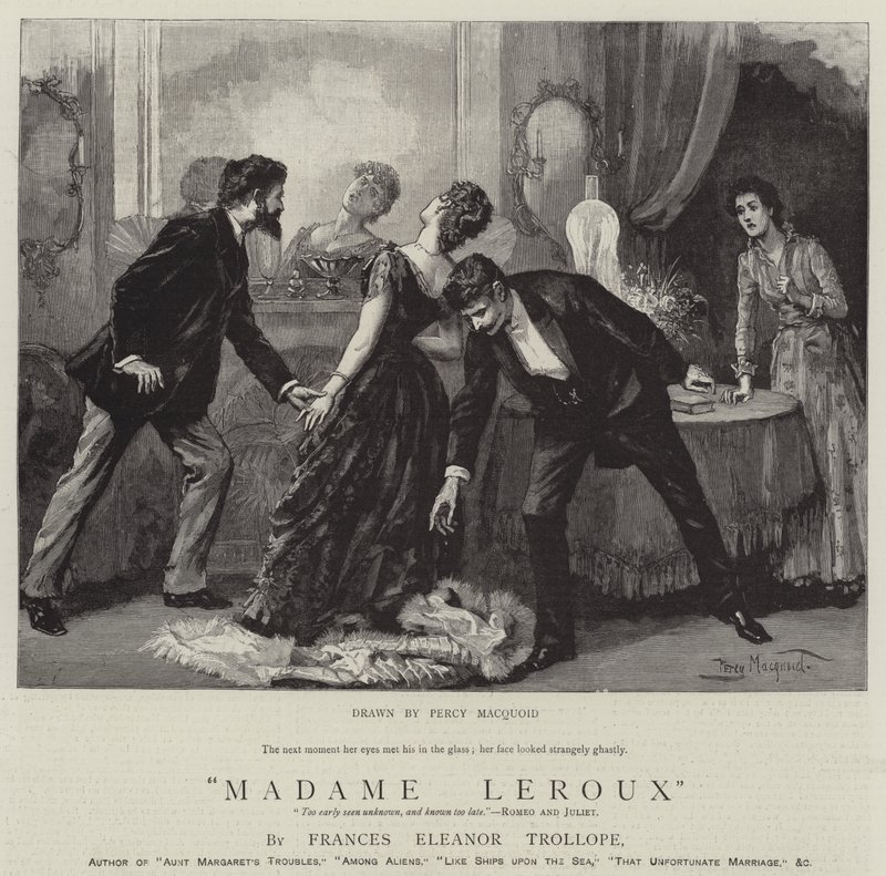 Fru Leroux av Percy Macquoid