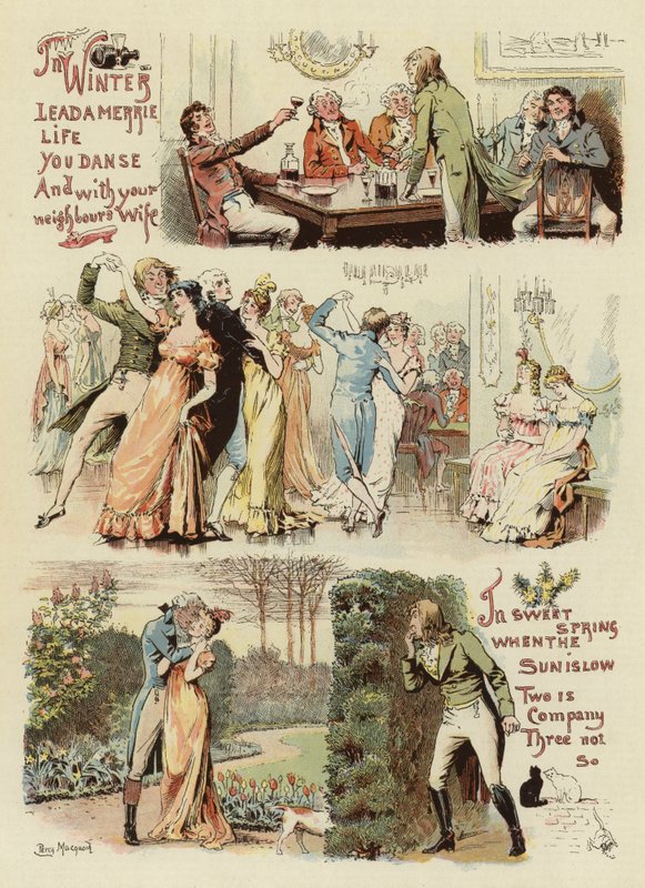 Idrottsmannens kalender, 1800 av Percy Macquoid