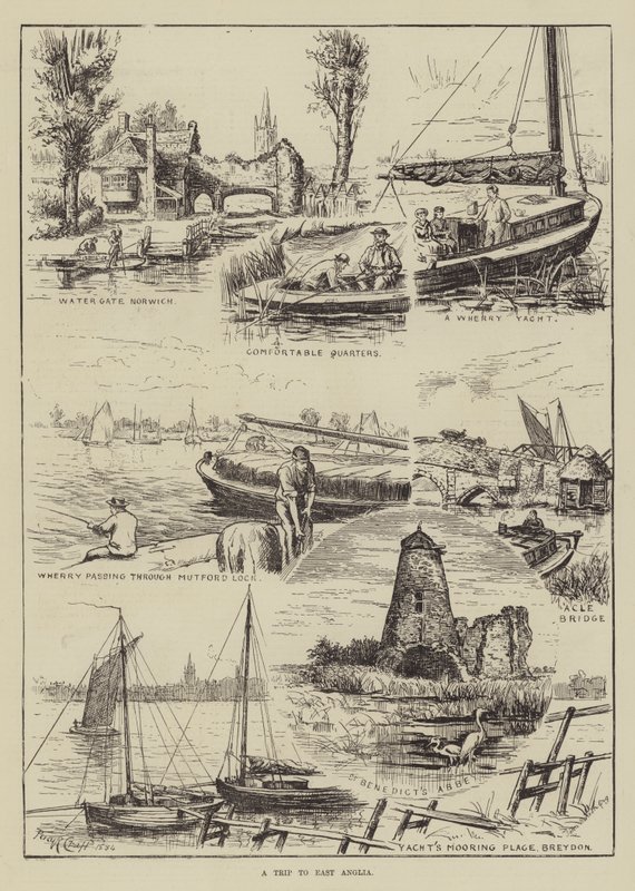 En resa till East Anglia av Percy Robert Craft