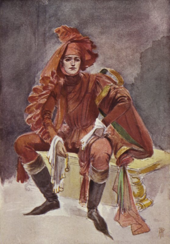 En tysk student på fjortonde århundradet av Percy Anderson