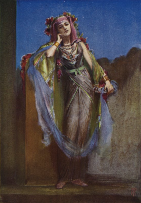 En egyptisk dansare av Percy Anderson