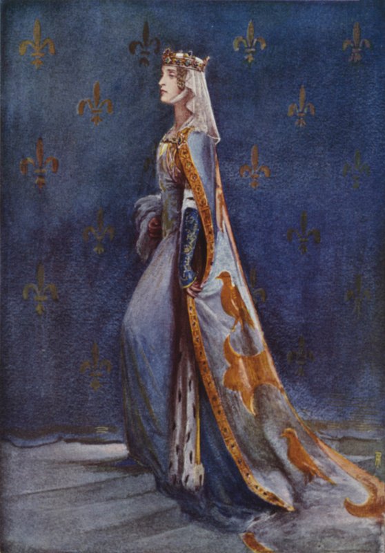 Drottningen av Richard II av Percy Anderson