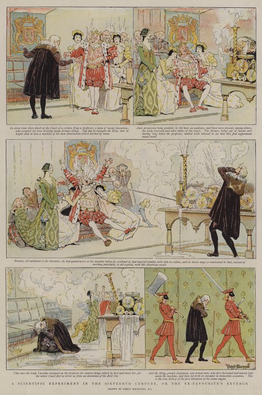 Ett vetenskapligt experiment på 1500-talet, eller ex-favoritens hämnd av Percy Macquoid