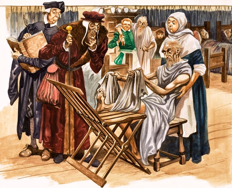 Läkare och sjukhus i Tudor-tider av Peter Jackson