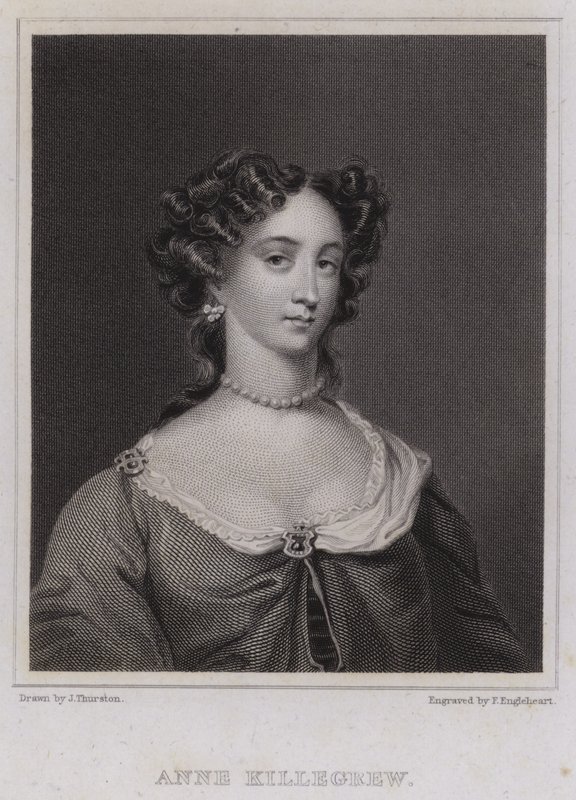 Anne Killegrew, engelsk poet av Peter Lely