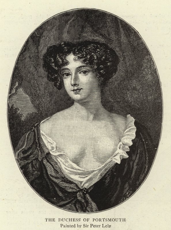 Hertiginnan av Portsmouth av Peter Lely