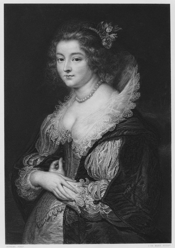 Hustrun till Rubens, från bilden i Kungliga Samlingen av Peter Paul after Rubens