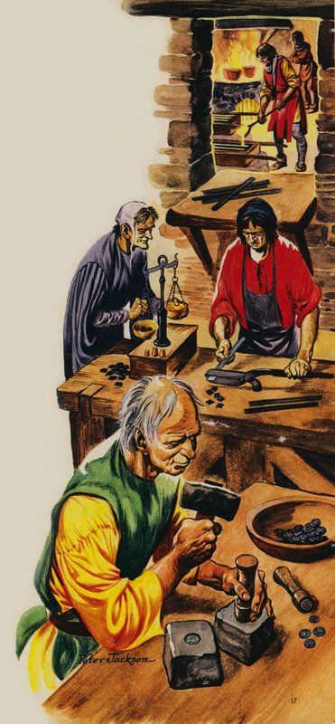 Myntmakare på kung Edward I:s tid av Peter Jackson