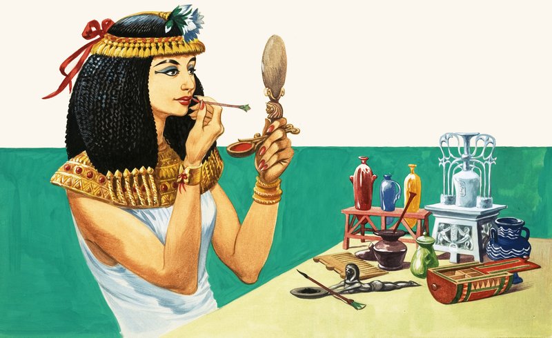 Klä upp och sminka sig i det antika Egypten av Peter Jackson