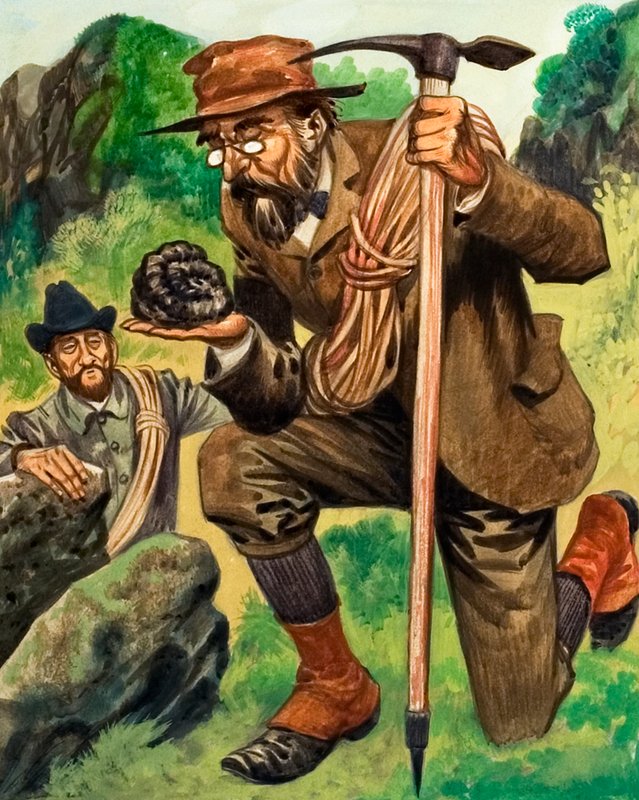 Fossiljägare av Peter Jackson
