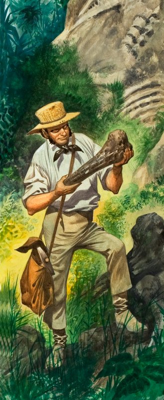 Fossiljägare av Peter Jackson