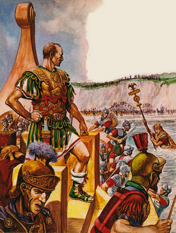 Julius Caesar invaderar Storbritannien av Peter Jackson