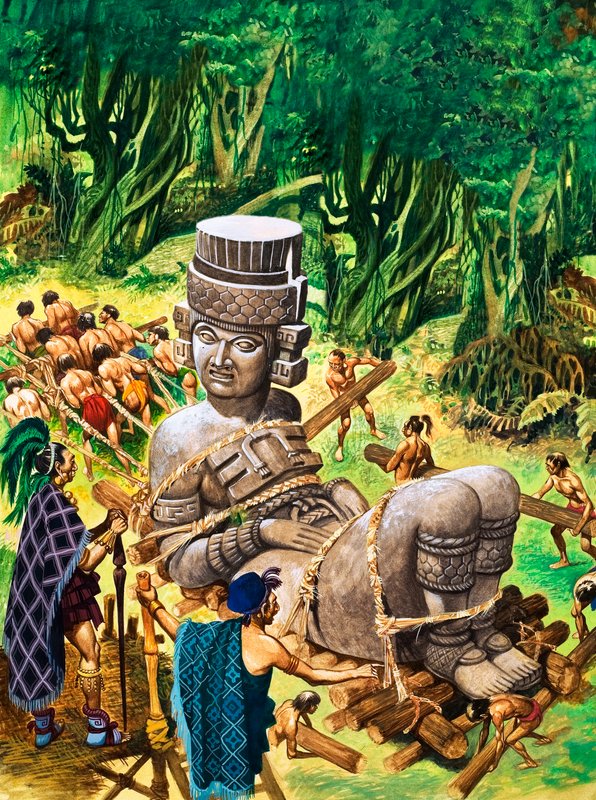 Mayans, de första amerikanska indianerna av Peter Jackson