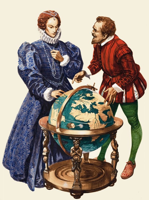 The Wonderful Story of Britain: Drake Sails Around the World av Peter Jackson