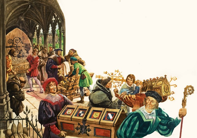 The Wonderful Story of Britain: King Henry and the Monasteries av Peter Jackson
