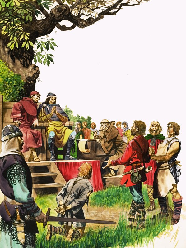 Storbritanniens underbara historia: Lagar från anglosaxerna av Peter Jackson