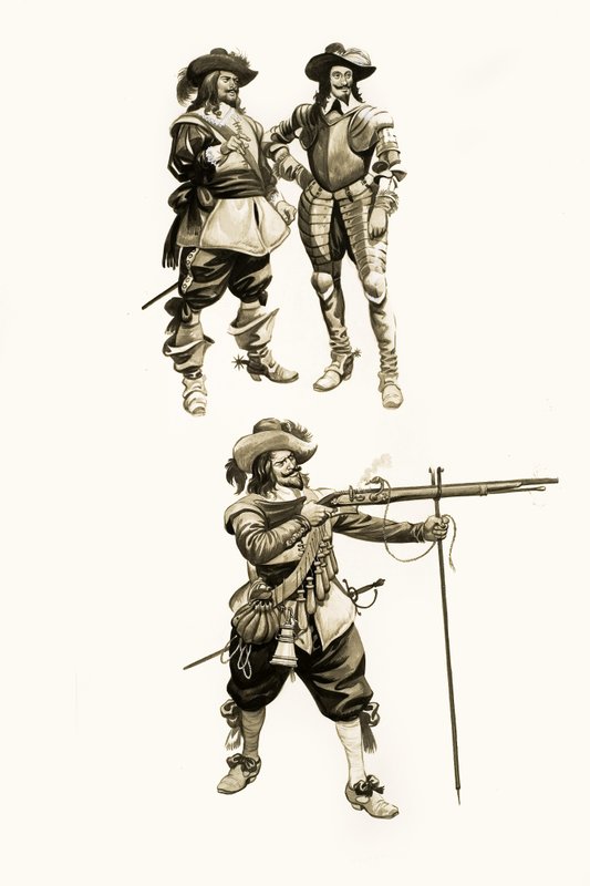 The Wonderful Story of Britain: The Cavaliers and the Roundheads av Peter Jackson