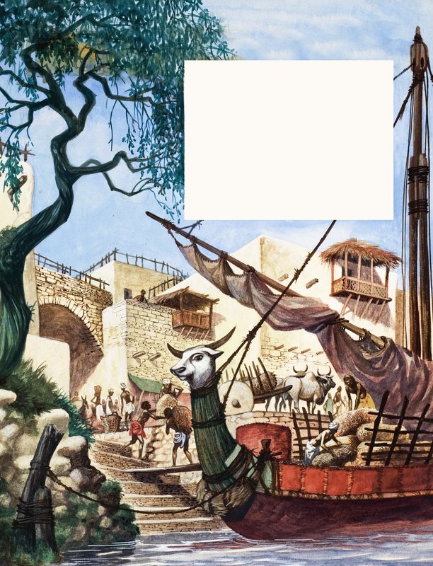 Lossning av en handelsbåt av Peter Jackson