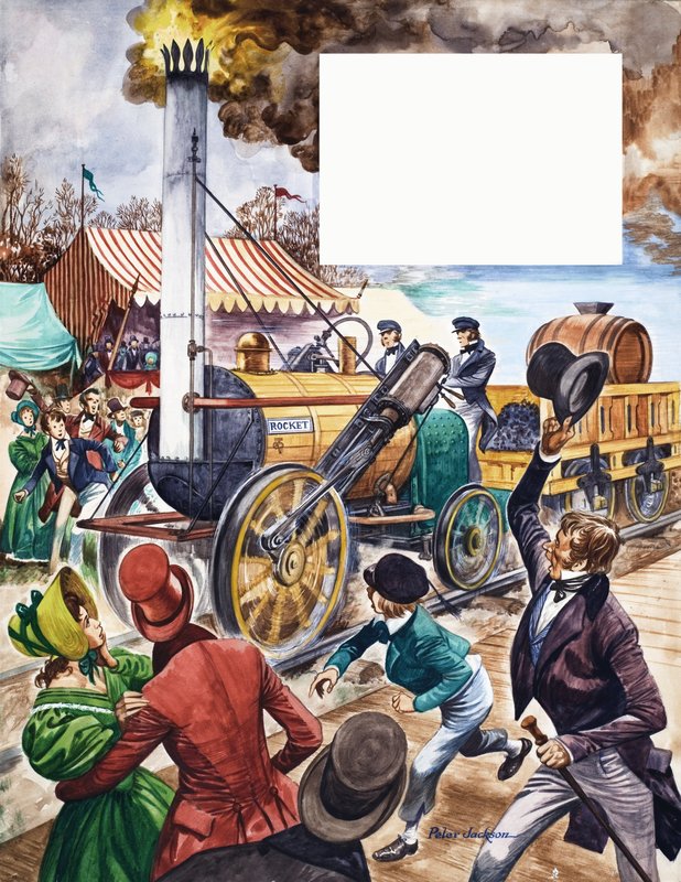 När de var unga: George Stephenson av Peter Jackson