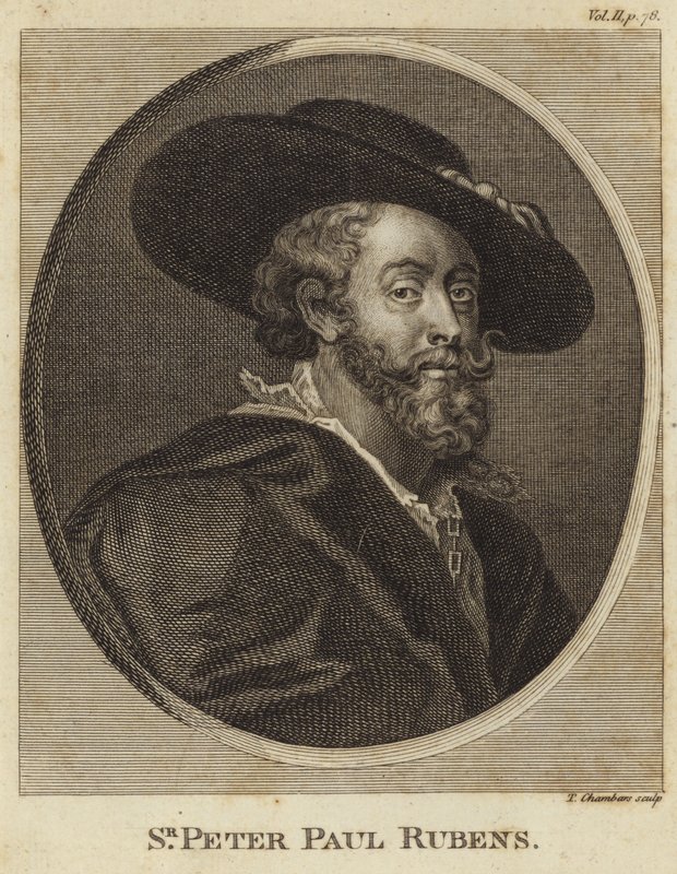 Porträtt av Peter Paul Rubens av Peter Paul Rubens