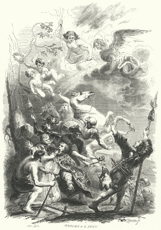 S:t Livinus martyrskap, 657 av Peter Paul after Rubens