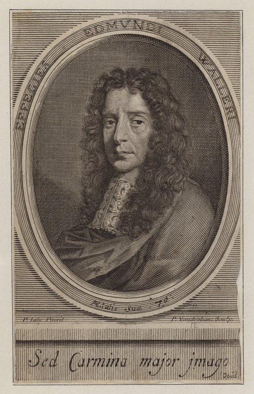Edmund Waller, engelsk poet och politiker (gravyr) av Peter Vanderbank