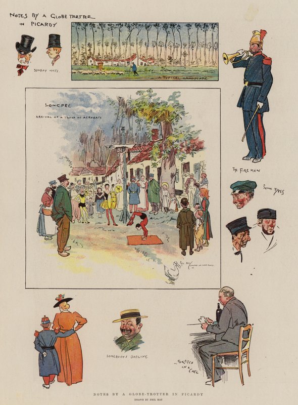 Anteckningar av en Globe-Trotter i Picardie av Phil May
