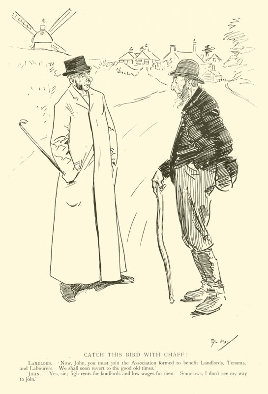 Tecknad film av Phil May, från 1890-talet (litho) av Phil May