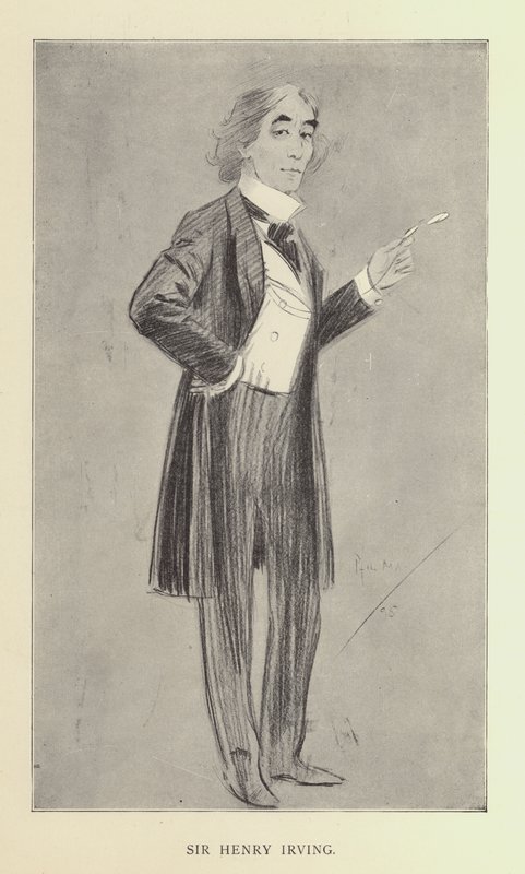 Tecknad film av Phil May, från 1890-talet (litho) av Phil May