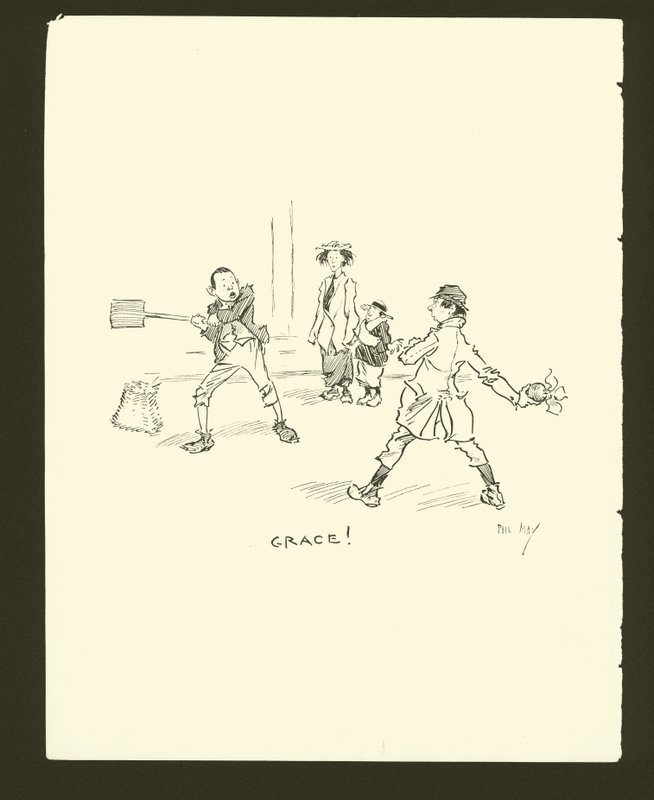Illustration för Phil Mays Gutter-Snipes av Phil May