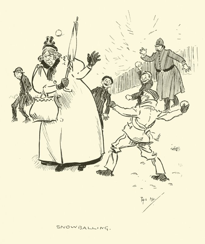 Illustration för Phil Mays Gutter-Snipes av Phil May