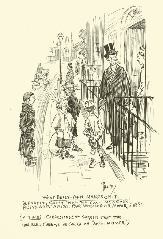 Illustration för Phil Mays Gutter-Snipes av Phil May