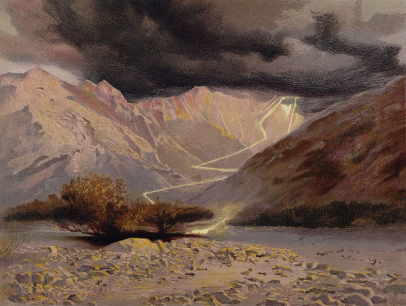 Mount Sinai av Philip Richard after Morris