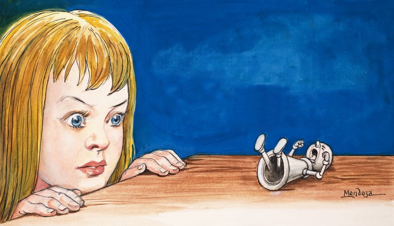 Alice genom spegelglaset av Philip Mendoza