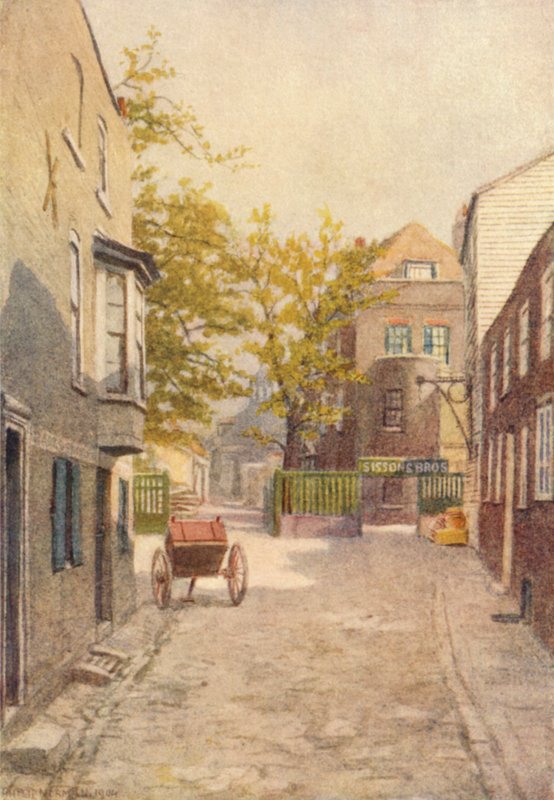 Laytons Buildings, Southwark, 1904 av Philip Norman