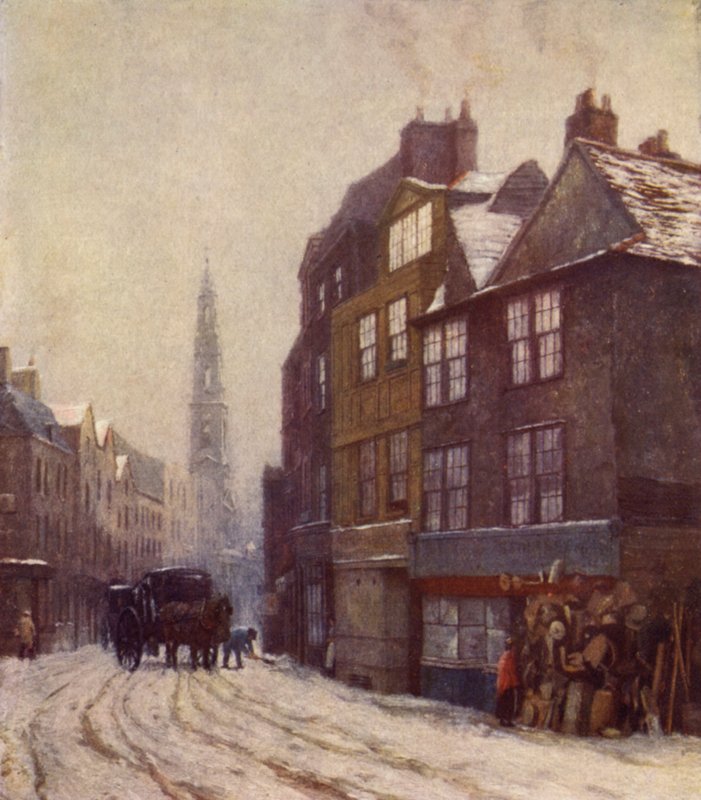 Nell Gwyns Lodging, Drury Lane, februari 1881 av Philip Norman