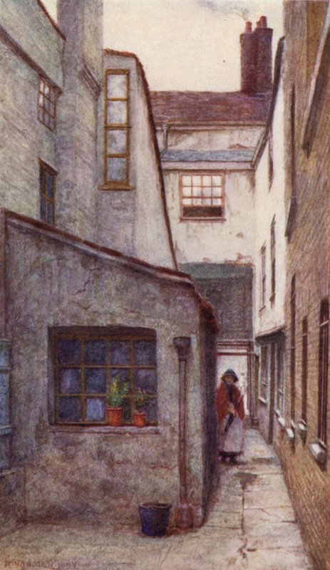 Passage norra sidan av Holborn, 1897 av Philip Norman