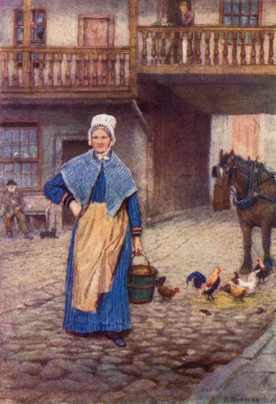 Reminiscens av Oxford Arms Inn, Warwick Lane, 1875 av Philip Norman