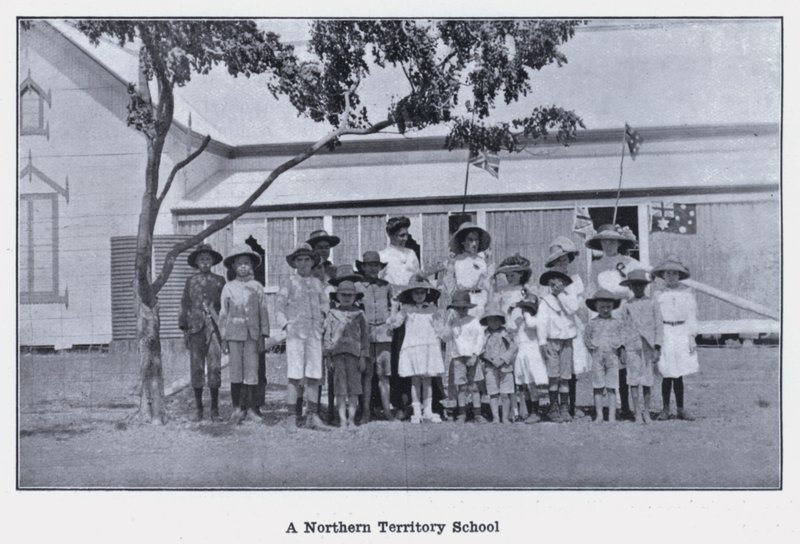 A Northern Territory School (s/v foto) av Photographer Australian