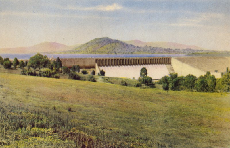 Hume Weir (färgfoto) av Photographer Australian